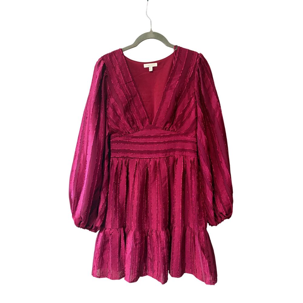 Flying Tomato Elegant Size Small Dress Balloon Sleeve Whimsygoth Fairycore